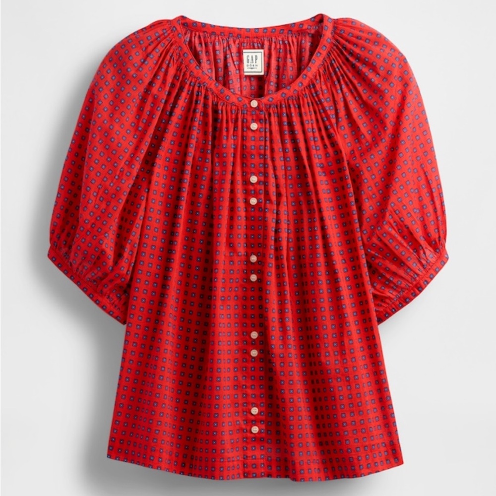 GAP x Doen Gingham Top